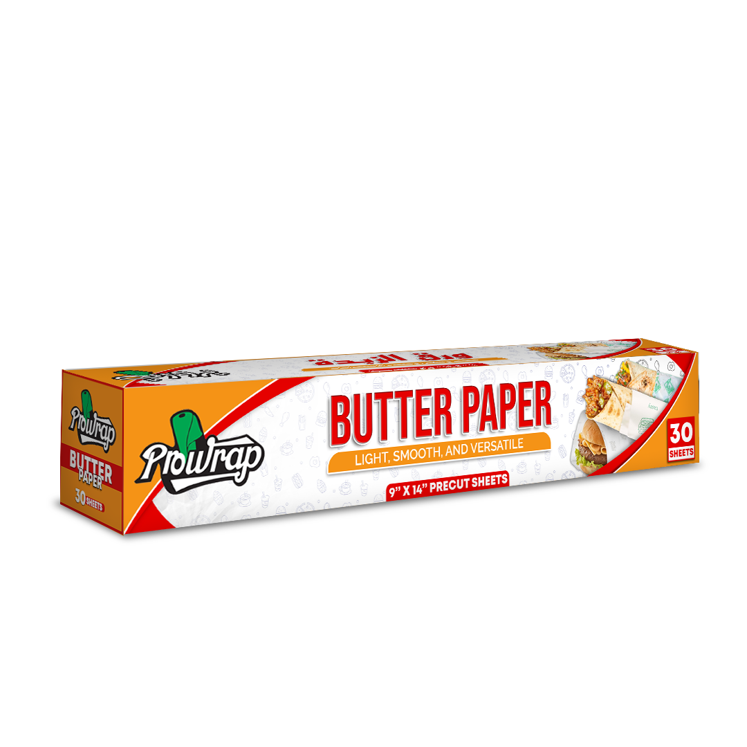 Prowrap Butter Paper - 30 Sheets