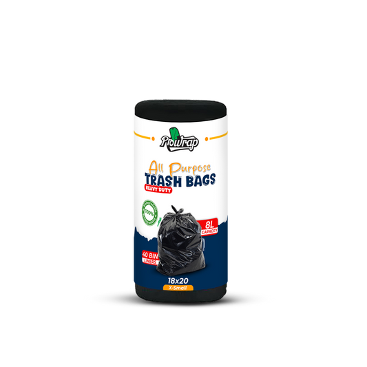Prowrap Trash Bags – 18" x 20" Mini