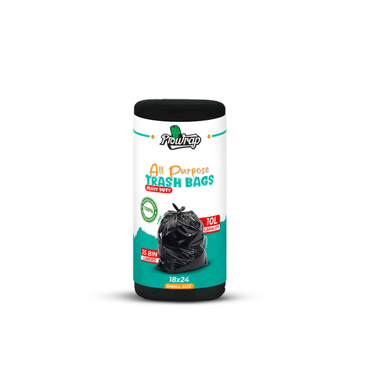 Prowrap Trash Bags – 18" x 24" Small
